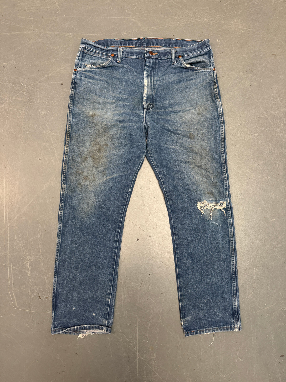 Wrangler Old Patch Regular Fit Vintage Jean 90s - W 36 L 30 - W47