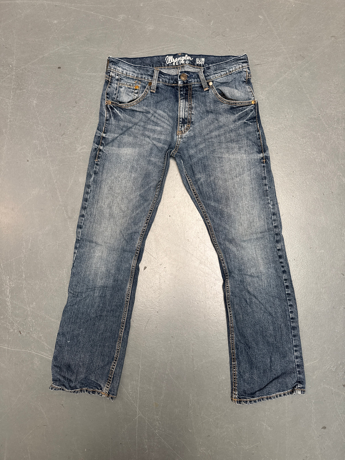 Wrangler Old Patch Regular Fit Vintage Jean 90s - W 30 L 29 - W77