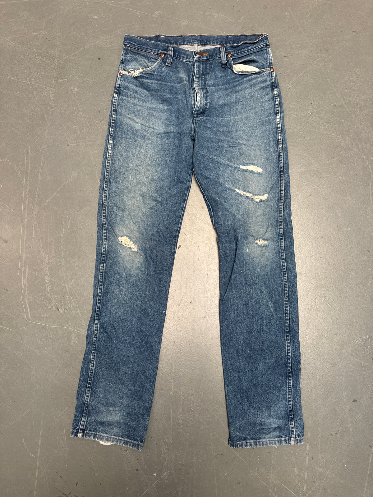 Wrangler Old Patch Regular Fit Vintage Jean 90s - W 34 L 38 - W81