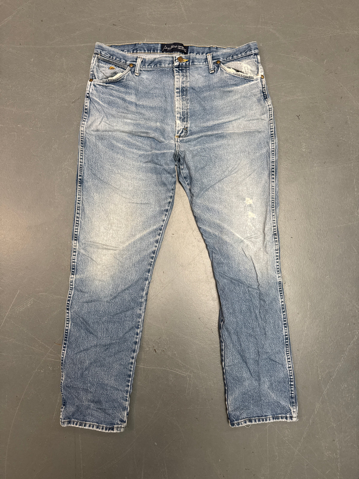 Wrangler Old Patch Regular Fit Vintage Jean 90s - W 38 L 34 - W100
