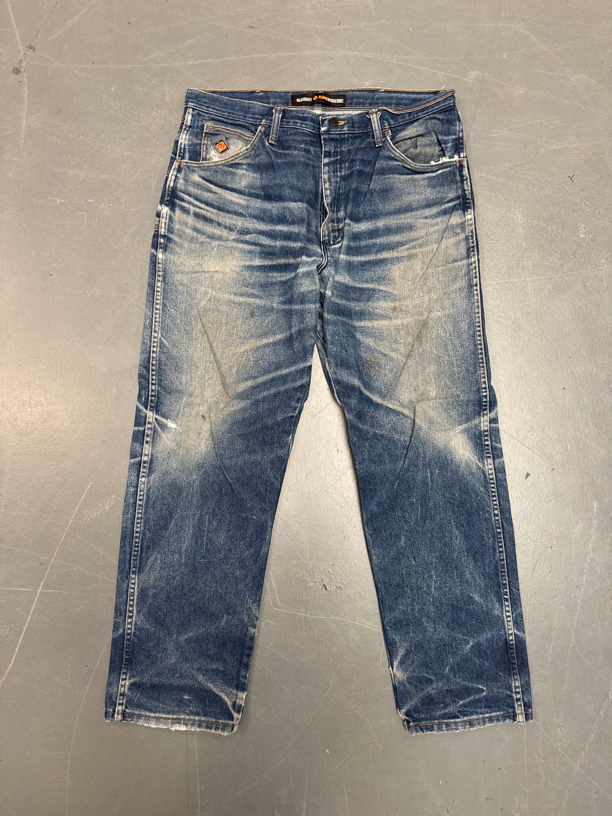Wrangler Old Patch Regular Fit Vintage Jean 90s - W 36 L 32 - W101