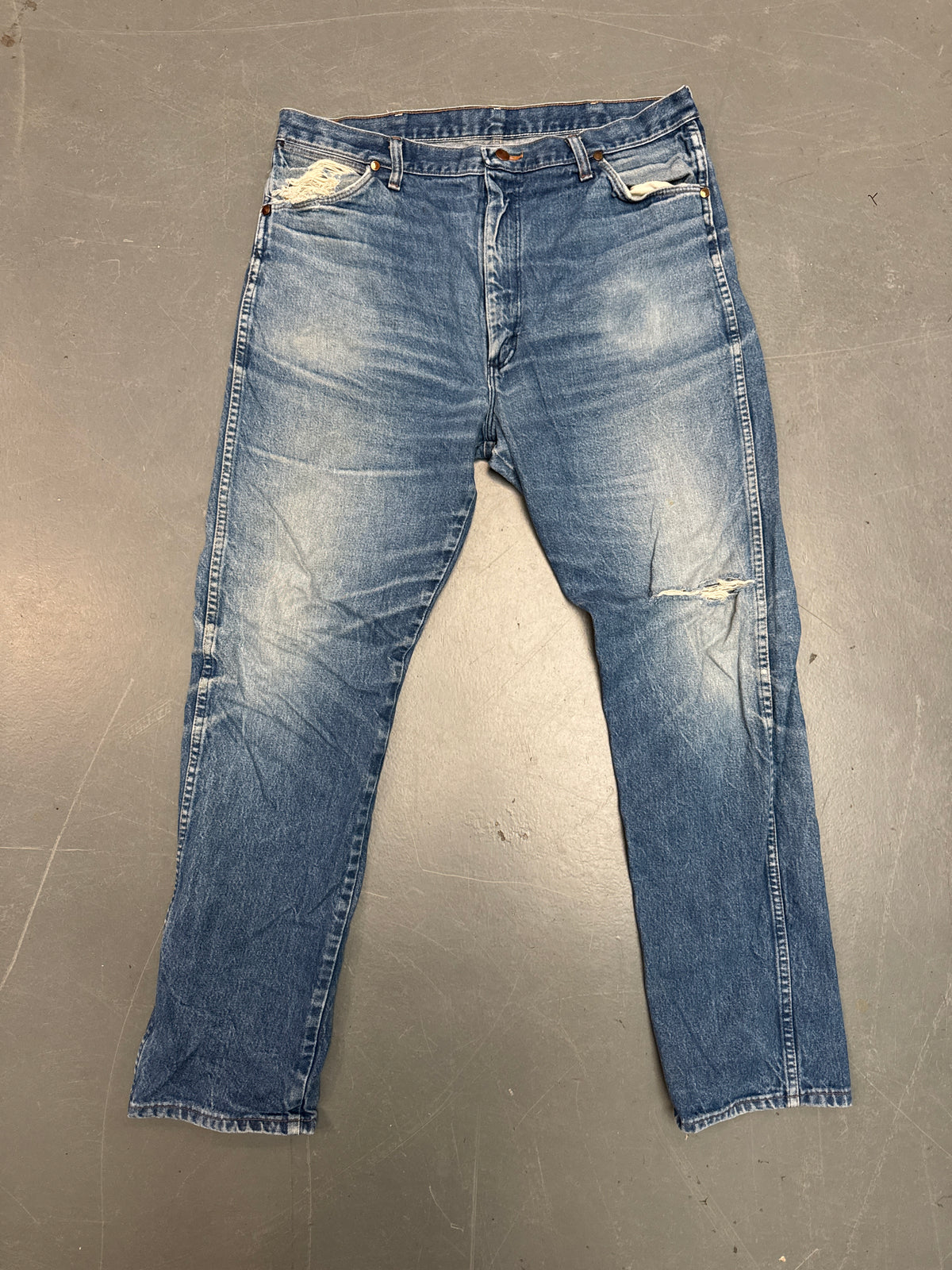 Wrangler Old Patch Regular Fit Vintage Jean 90s - W 36 L 33 - W107