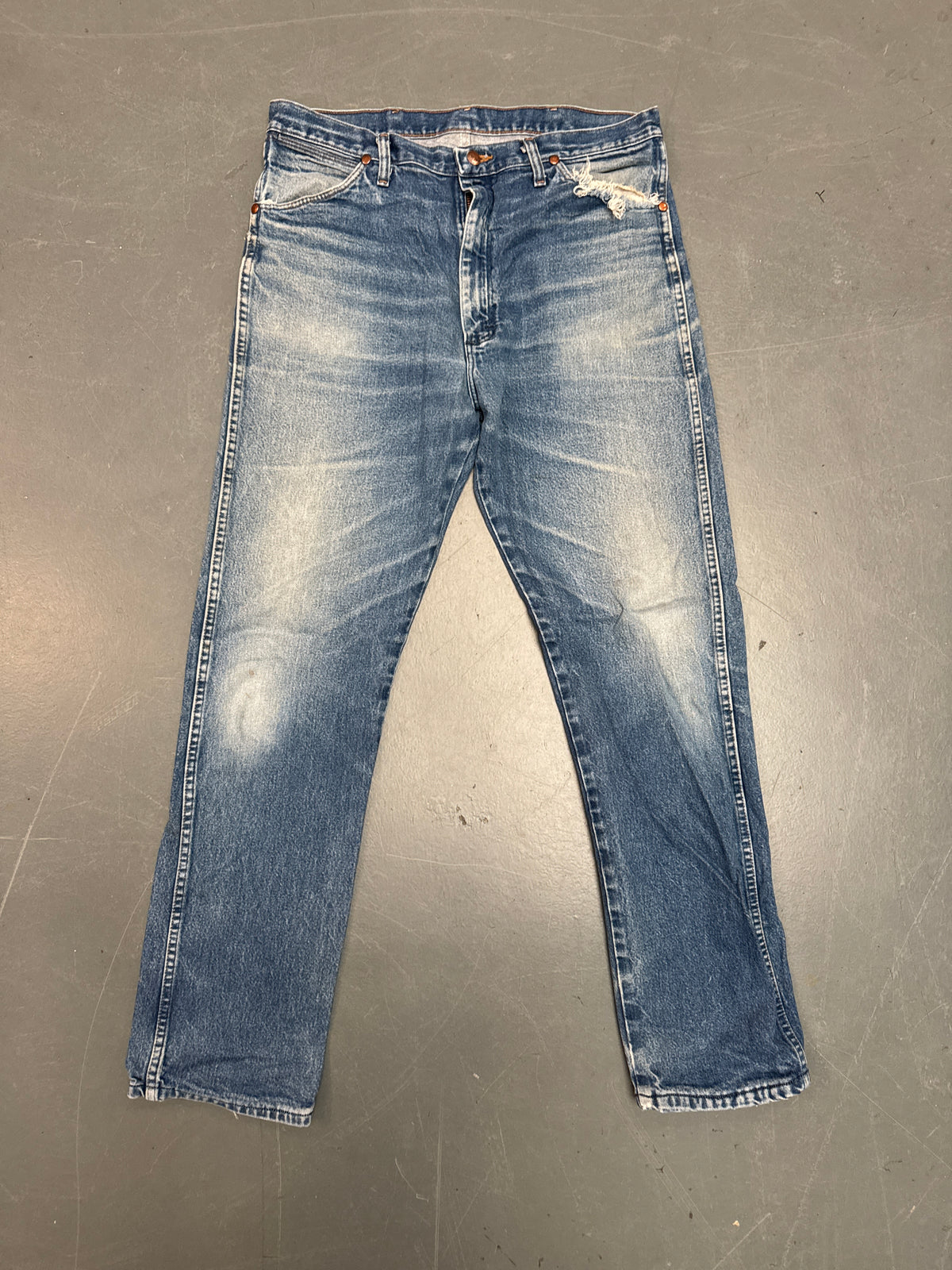 Wrangler Old Patch Regular Fit Vintage Jean 90s - W 34 L 34 - W114