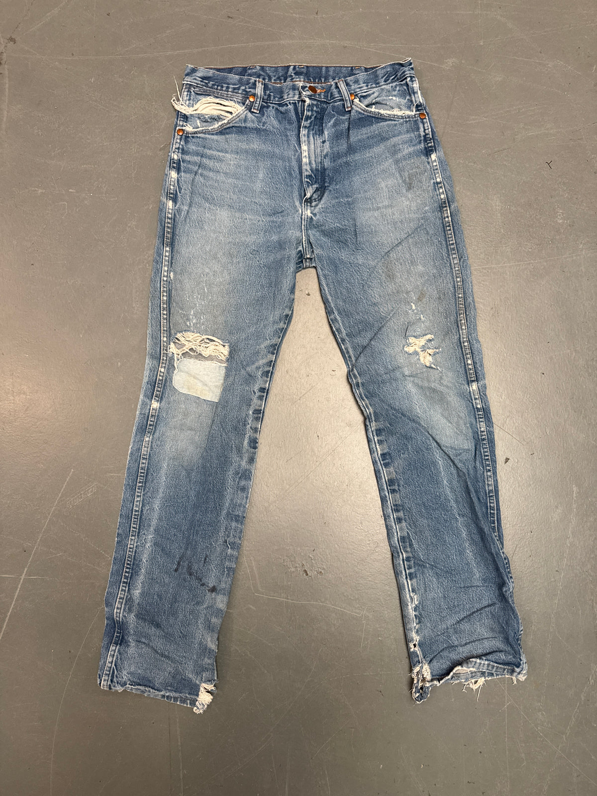Wrangler Old Patch Regular Fit Vintage Jean 90s - W 30 L 33 - W115