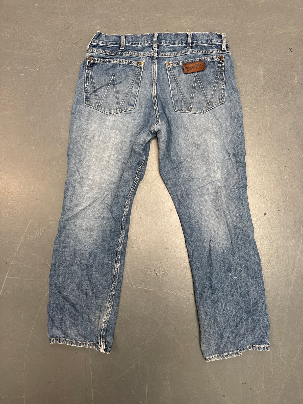 Wrangler Old Patch Regular Fit Vintage Jean 90s - W 32 L 31 - W119